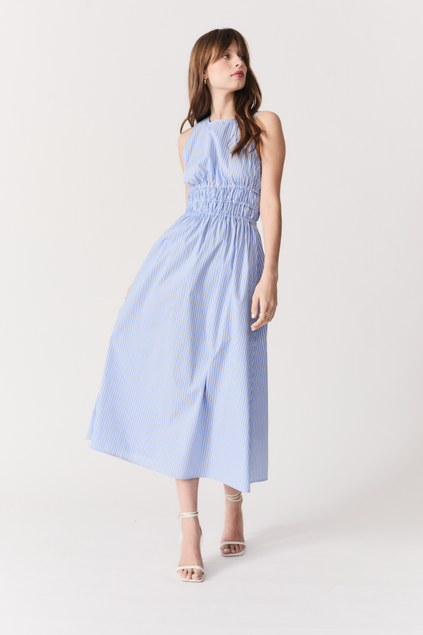 Lavender Capelas Dress Midi Dress