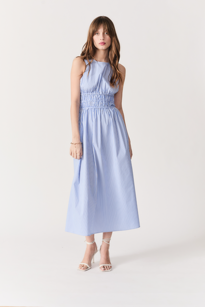Lavender Capelas Dress Midi Dress