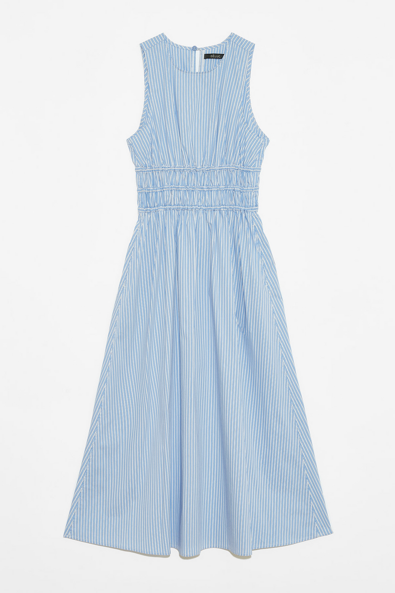 White Smoke Capelas Dress Midi Dress