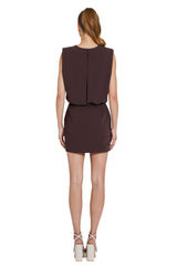 Rosy Brown Aisling Dress Mini Dress