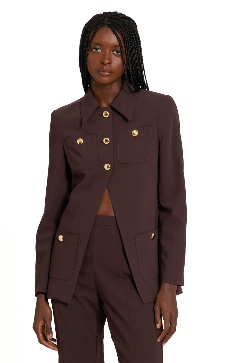 Dark Slate Gray Hughes Jacket Blazer