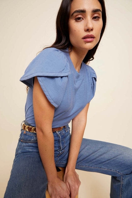 Dark Slate Gray Kennedy Tee Top
