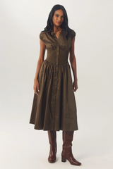 Lavender Brynny Dress Midi Dress