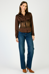 Lavender Rena Blouse Blouse