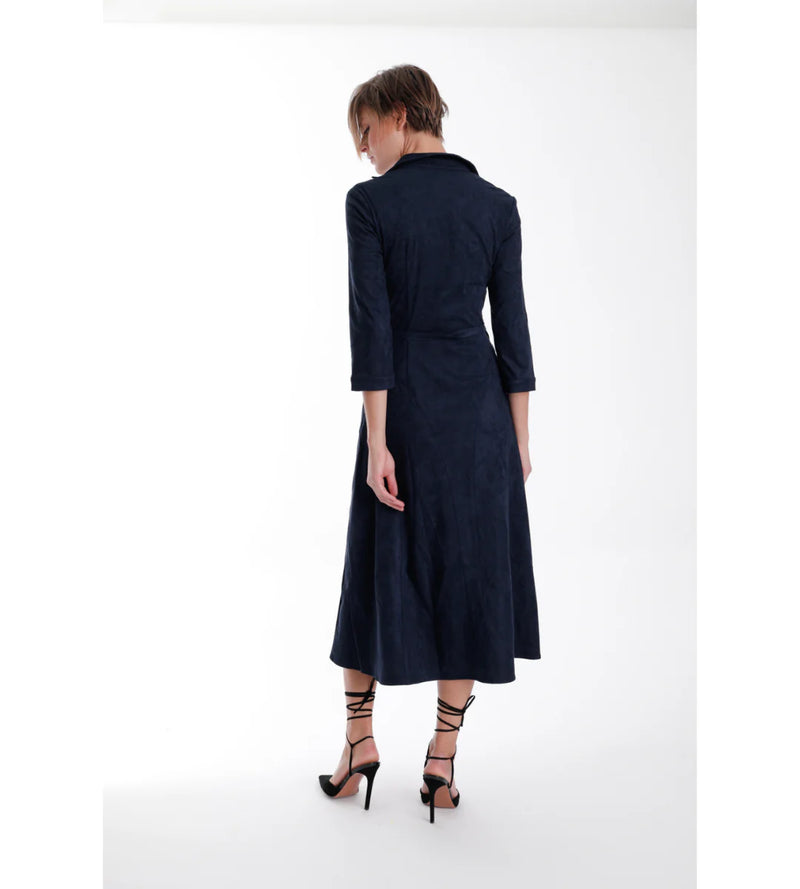 Karina Grimaldi / Karina Grimaldi Victoria Suede Maxi Dress / Large Karina Grimaldi / Karina Grimaldi Victoria Suede Maxi Dress / Large