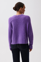 Lavender Adina Knit Sweater Sweater