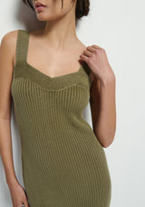 Dim Gray Caresse Sweater Dress dress