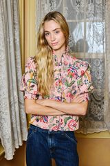 Zuri Top in Jessa Floral Print Top