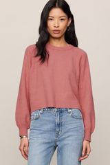 Pale Violet Red Coming Up Sweater Sweater