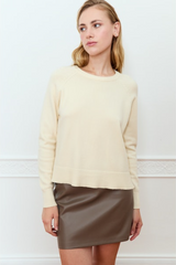 Light Gray Begonia Sweater Sweater