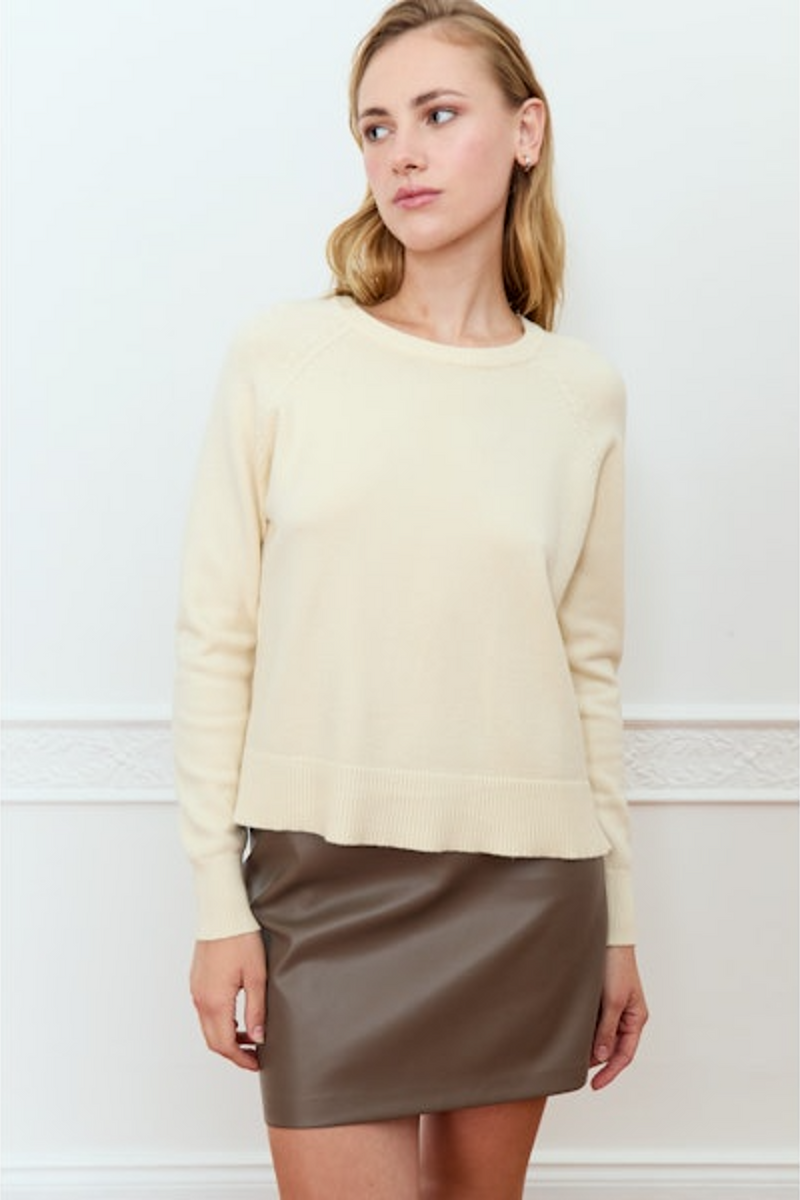 Light Gray Begonia Sweater Sweater