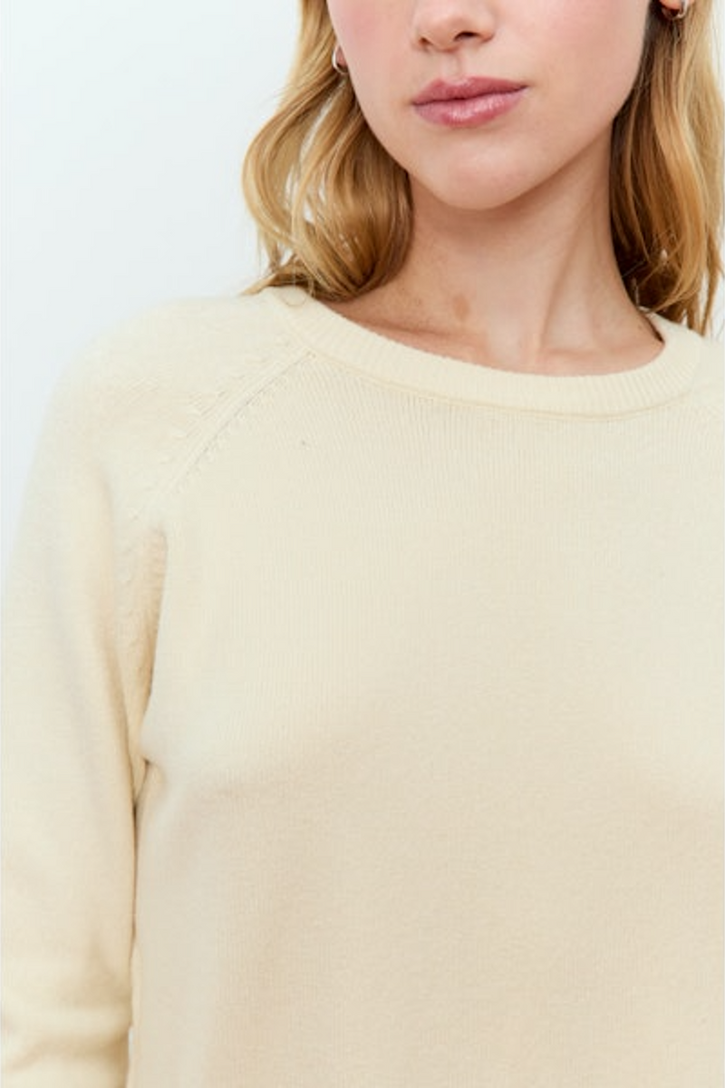 Light Gray Begonia Sweater Sweater