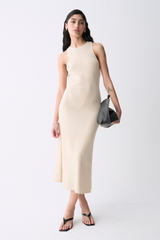 Lavender Joana Knit Dress Midi Dress