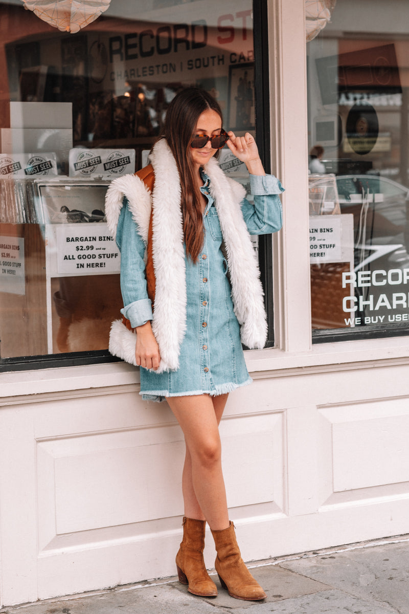 Light Gray Cora Vest Vest