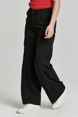 Black Cairo Cargo Pants Pant