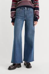 Good Waist Palazzo Ankle Jeans Jeans