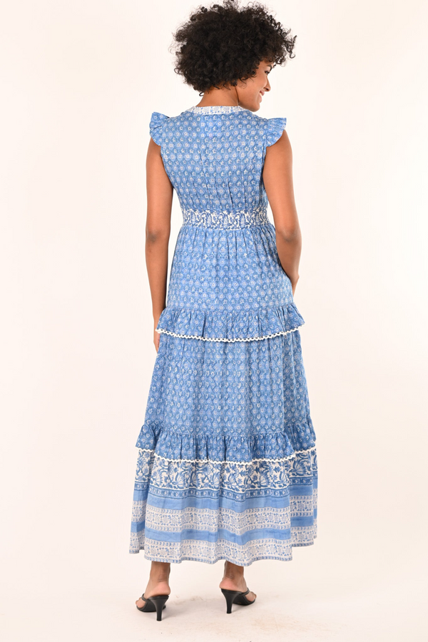 Lavender Tessa Maxi Dress in Blue Zest Maxi Dress