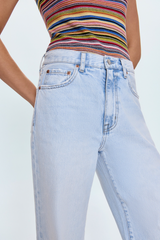 Hendrix High Rise Baggy Jean | Waterfall
