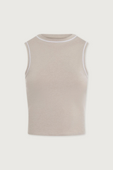 Gray Lettie Tank Top Tank Top
