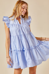 Gray Melanie Mini Dress Mini Dress