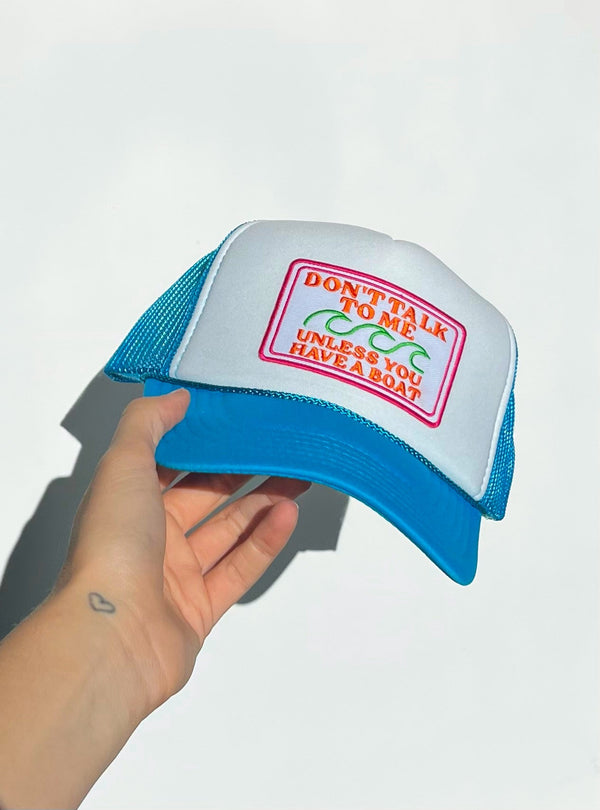 Light Gray Raw & Rebellious Hat Hat
