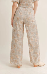 Light Gray Golden Girl Pants Pant