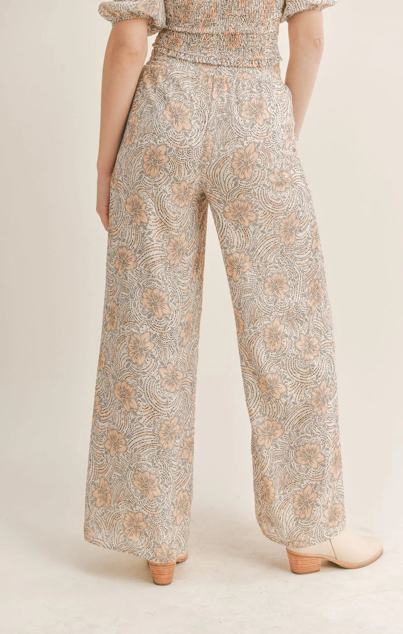 Light Gray Golden Girl Pants Pant