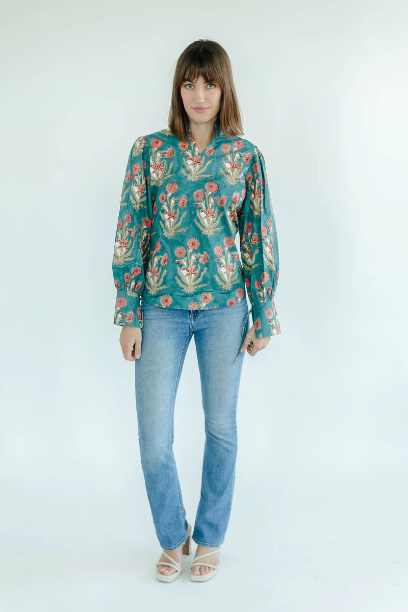 Lavender Billy Blouse Top