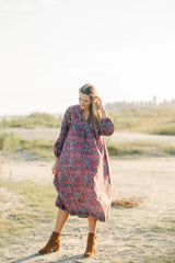 Light Gray Marigold Midi Dress Midi Dress