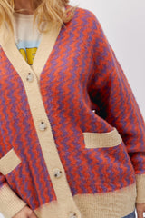 Sienna Zig Zag Cardigan Cardigan