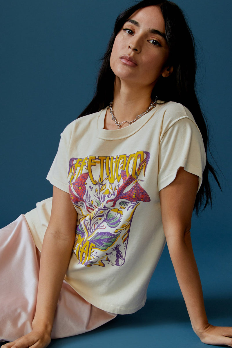 Dark Slate Gray Fleetwood Mac Butterflies GF Tee Graphic Tee
