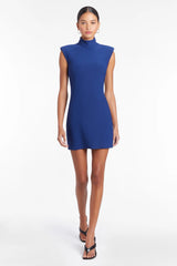 Dark Slate Blue Tempe Dress Mini Dress