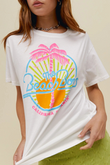 Light Gray The Beach Boys California Dreamin BF Tee Graphic Tee