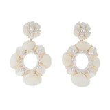 Light Gray Arzina Drop Earrings Earring