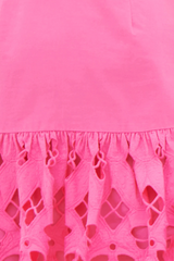 Hot Pink Auroette Dress Mini Dress