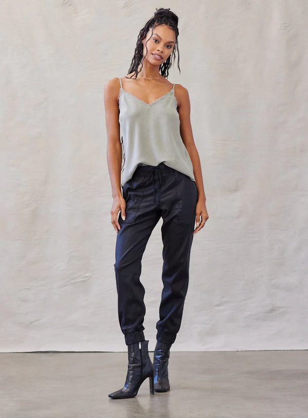 Gray Chelsea Luxe Pocket Jogger Pant