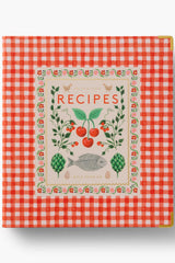 Light Gray Cherry Farm Recipe Binder Recipe Book