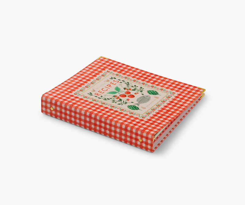 White Smoke Cherry Farm Recipe Binder Recipe Book