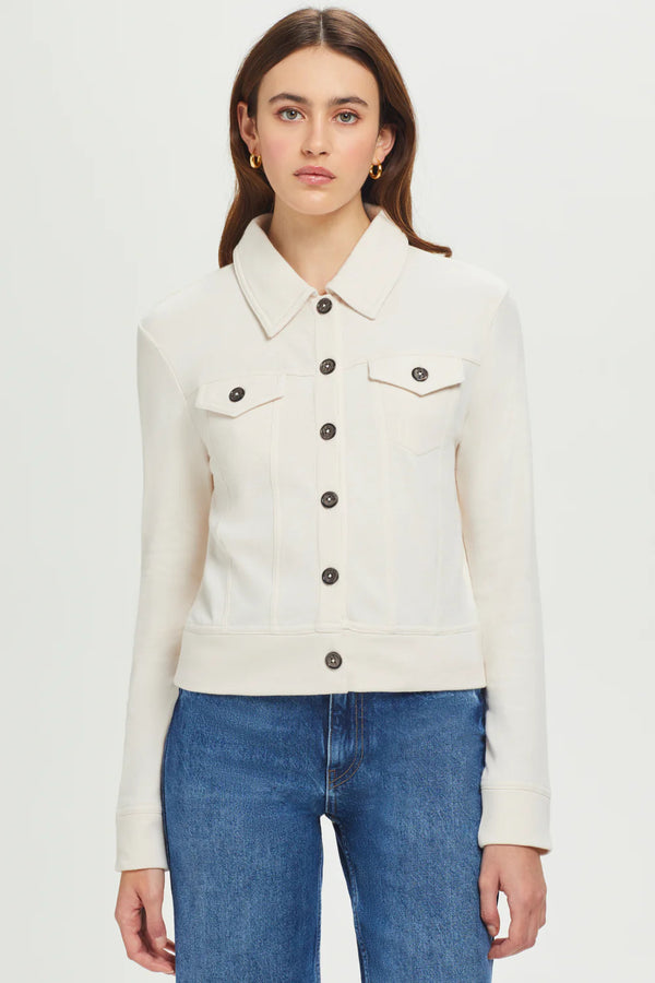 Antique White Better Than Denim Jacket Jacket