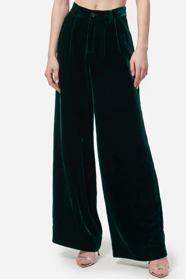 Black Rylie Velvet Pant Pant