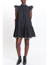 White Smoke Charlotte Dress Mini Dress