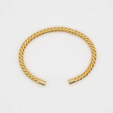 Lavender Thick Twisted Aspen Bangle Bracelet