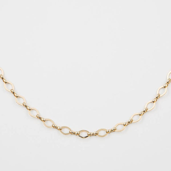 Lavender Dainty Oval Choker Necklace