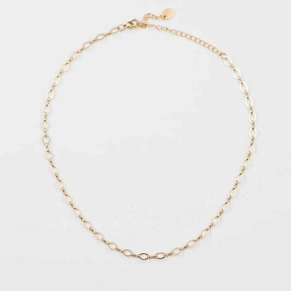 Lavender Dainty Oval Choker Necklace