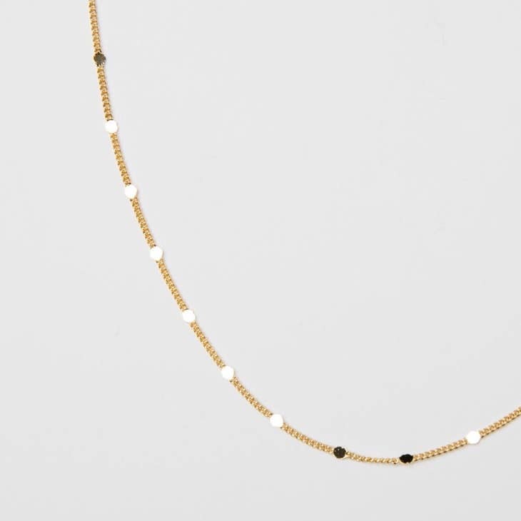 Lavender Dainty Sparkle Chain Choker Necklace