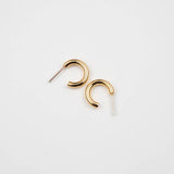 Lavender Tiny Tube Hoops Earrings