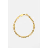 White Smoke Curb Chain Bracelet Bracelet