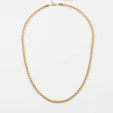 White Smoke Knotted Necklace Mini Necklace