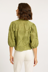 Antique White Juliette Lace Top Top