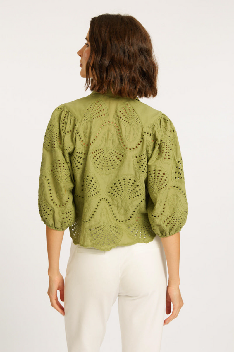 Antique White Juliette Lace Top Top